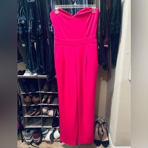 Express Hot Pink Jumpsuit